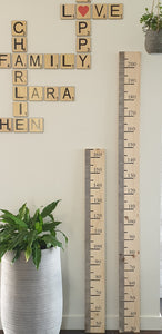 Rustic Height Charts